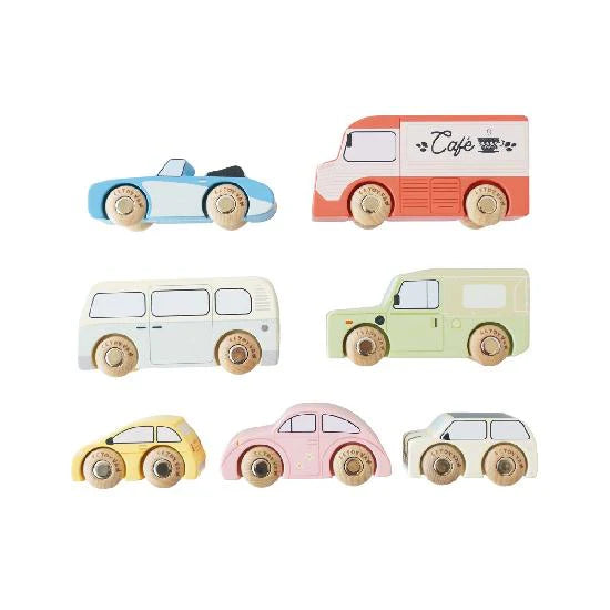 Vintage Toy Car Set by Le Toy Van