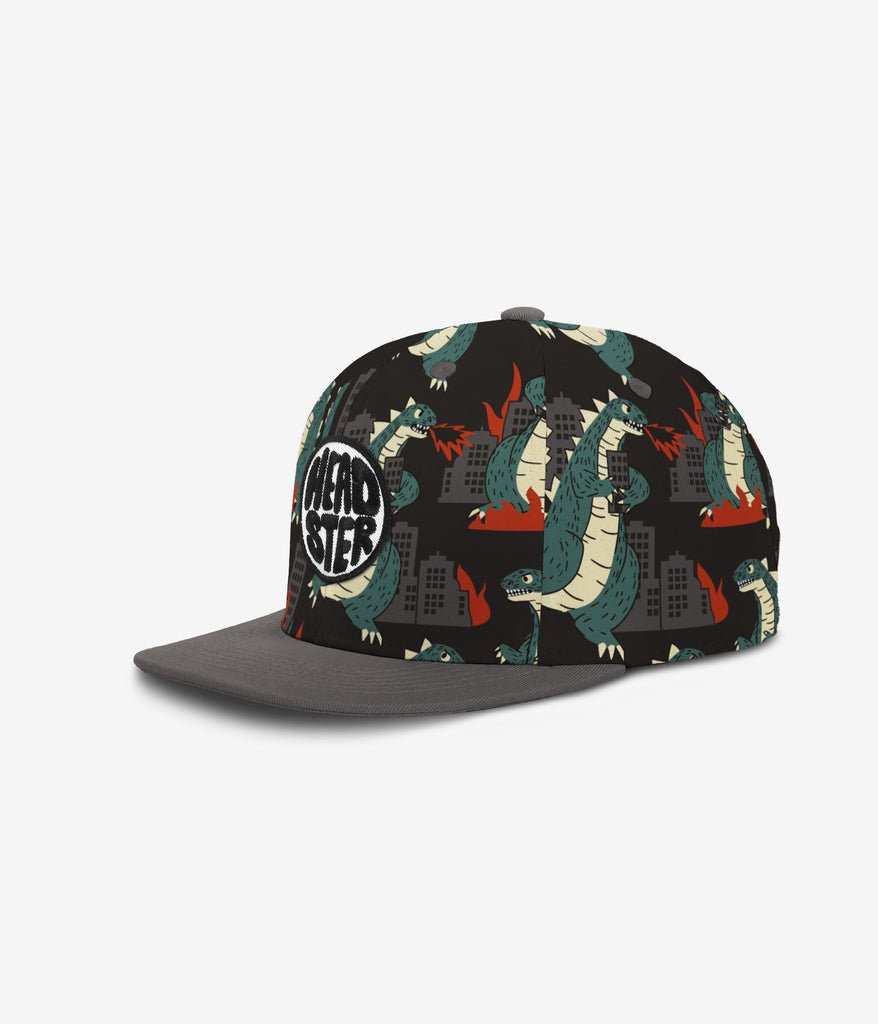 Reptile Rampage Snapback by Headster Kids