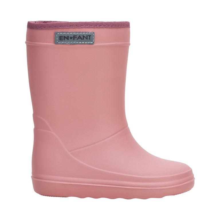 Thermo Boots Solid in Old Rose by En Fant Footwear